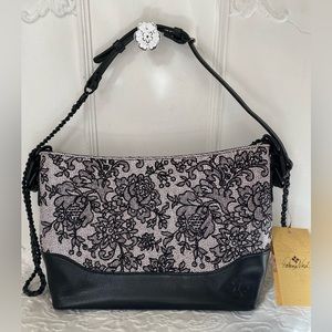 Patricia Nash *Salvina* Chantilly Lace Shoulder Bag. NWT